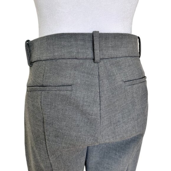 J.Crew 365 Cameron Slim Crop Pants Gray Stretch Straight Leg Size 6 - Picture 5 of 5